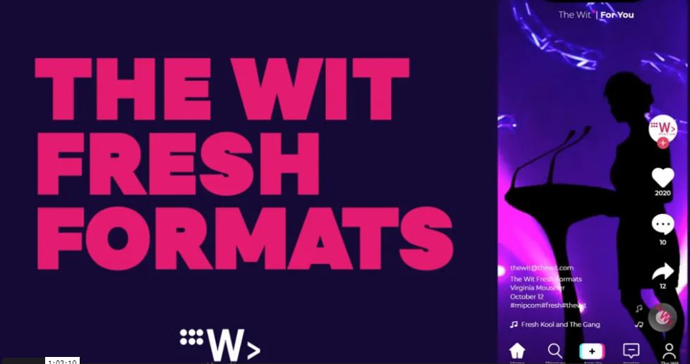 The Fresh presented by The WIT's CEO Virginia Mouseler revealed the most important TV Trends around the worl 